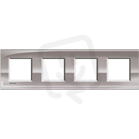 Legrand LNA4802M4NS BT LLT Rámeček HR. 2+2+2+2M NIKL
