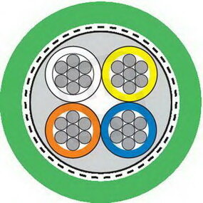 ETHERLINE FD P FC CAT5 2x2xAWG22