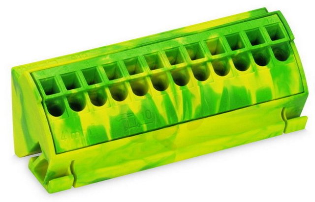 Svorka pro přípojnici se zemněním 4 mm2 Wago 812-100