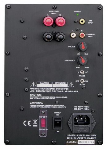 DEXON CZECH 27 072 ZS 260 modul subwooferového zesilovače