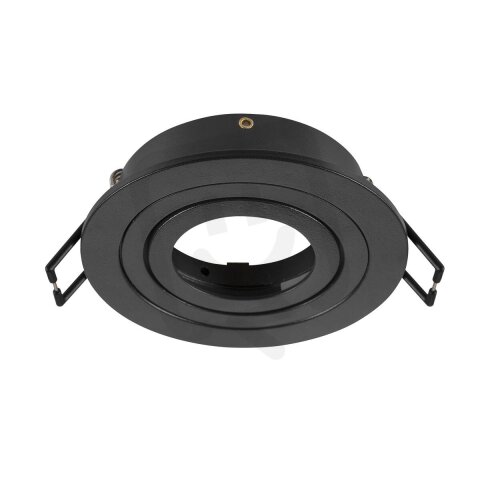 NEW TRIA 75 kroužek pro vestavbu do stropu D9,3 H2,6 cm IP 20 černá SLV 1007343