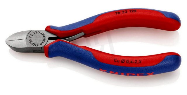 Boční štípací kleště pro elektromechaniky 125 mm KNIPEX 76 22 125