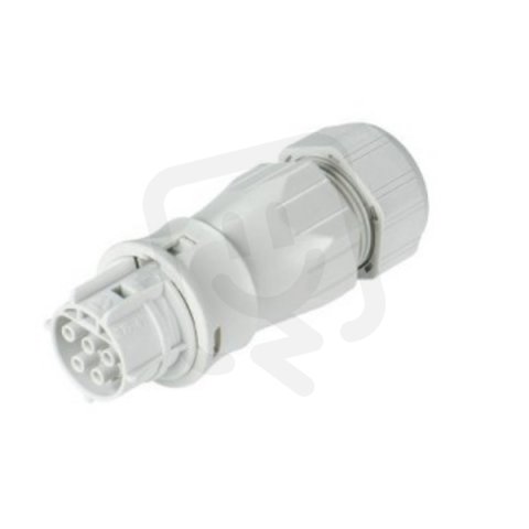zásuvka na kabel gesis RST, 5-pól, průchodka 13-18mm, šroubové svorky, šedá