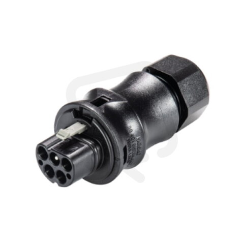 Zásuvka RST20I5SXS1 ZR2 V černá WIELAND X6.052.4153.1