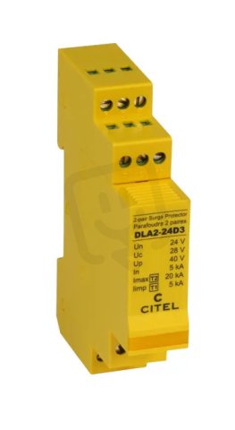 Přepěťová ochrana Telecom/Data DLA2-24D3 24V, 2 páry CITEL 640311