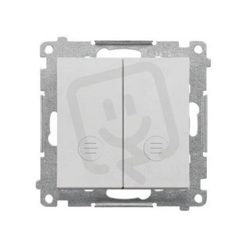 TW6/2L2.01/X/143 Přepínač střídavý 2 nás