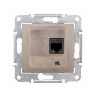 Sedna Zásuvka datová 1xRJ45 kat.5e UTP, Titan SCHNEIDER SDN4300168
