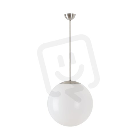 Závěsné LED svítidlo s plastovým stínidlem OSMONT ISIS P3 PE 27W IP40 3K nerez