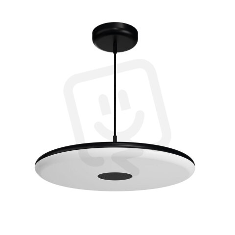 Závěsné svítidlo ZETA ST2 FP 38W IP40 4K ON/OFF PMMA černá OSMONT ZET60562