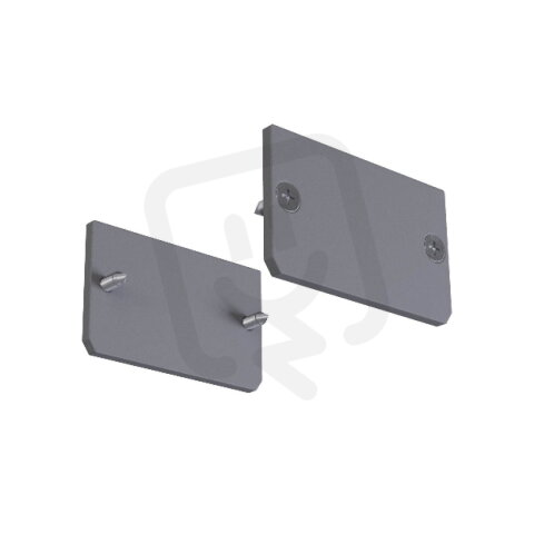 PRF043 SET (2pcs) END CAPS w/o HOLE