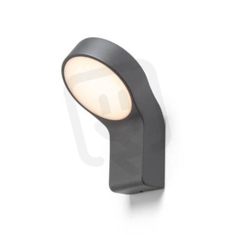 ELIA nástěnná antracitová 230V LED 9W IP44 3000K RENDL R13930