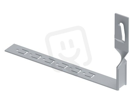 Držák vedení s příchytkou pod střešní krytinu točený drát 8mm L210 StZn 425612