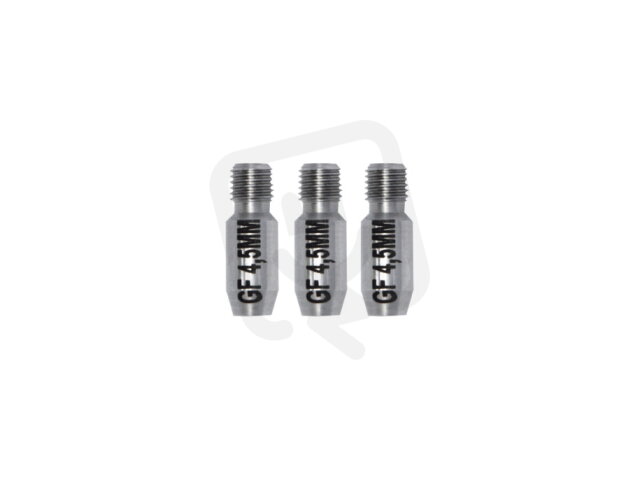 Sada koncovek RUNPOTEC 20322 prům. 4,5mm, závit RTG prům. 6mm, 3 ks