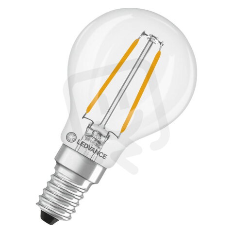 Světelný zdroj LED CLASSIC P V 2.5W 830 Clear E14 LEDVANCE 4099854482243