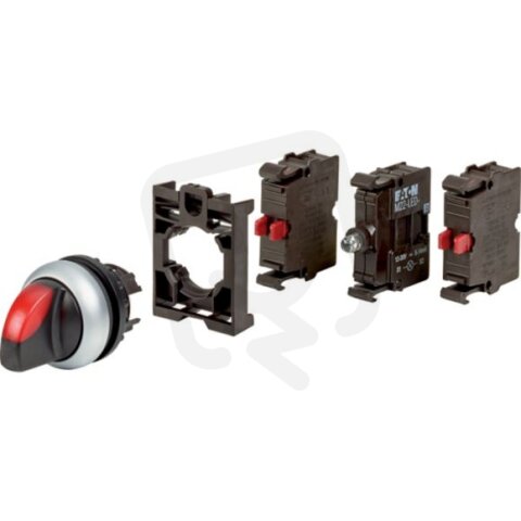 M22-WRLK3-R-2K01LED-BVP Přepínač, prosvě