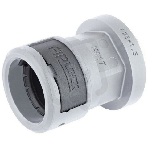 Hadicové šroubení FIPLOCK ONE METAL M25X1.5 / 17 GY LAPP 61804551