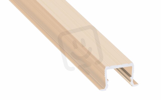 Vestavný hliníkový profil AL-PROFIL AXIN LIGHT IVORY LACQUERED 2M GXLP1149