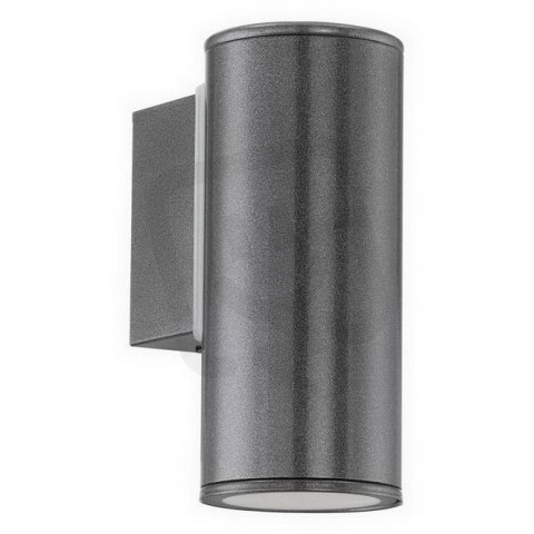 Nástěnné svítidlo RIGA 1xGU10-LED antracit 2,8W IP44 EGLO 94102