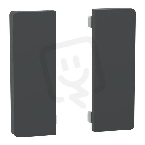 Klapka 2-násobná pro KNX tl. panel Dyn.Labeling, Anthracite MTN6192-6034