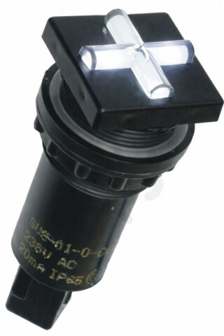 Ukazatel stavu SUS-01-Q W/W 24AC/DC 22mm bílá/bílá ELECO 31113610