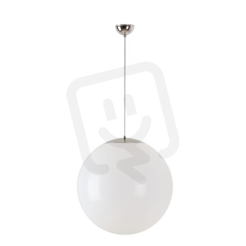 Závěsné svítidlo s plastovým stínidlem OSMONT ISIS S4 PE 23W IP40 E27 chrom