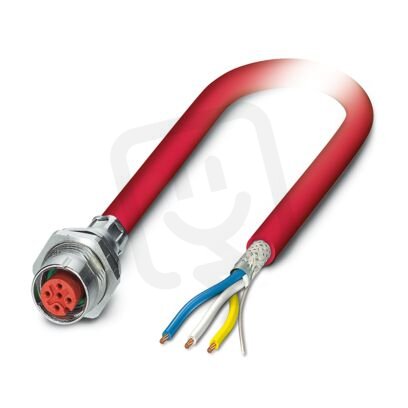 Přístrojový konektor zezadu stěny SACCBP-M12FS-4CON-M16/2,0-990X 1240073