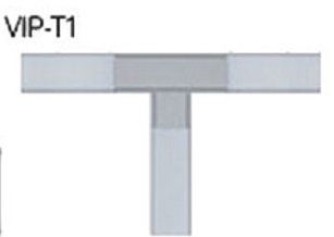 Trevos 26914 VIP - T1 spojka ve tvaru T pro jednotrubicové provedení svítidla