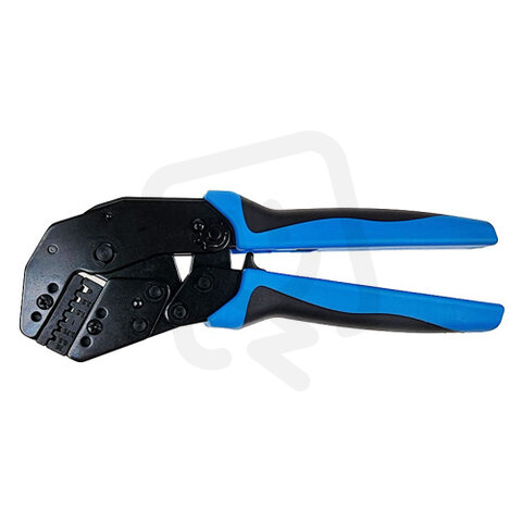 Lisovací kleště na dutinky pro průřezy 0,5-4mm2, trapéz, profi úhlové KY-D 054 U
