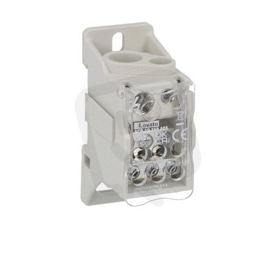 Distribuční blok 1P 125A 8 svorek