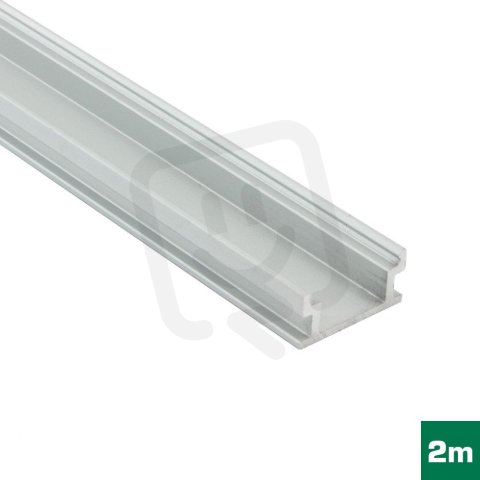 4738325 AL profil FKU47 pro LED, bez plexi, 2m FKU47-2M