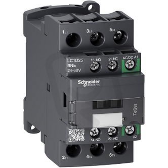 TeSys D Green 3P 25A 24 60V AC/DC SCHNEIDER LC1D25BNE