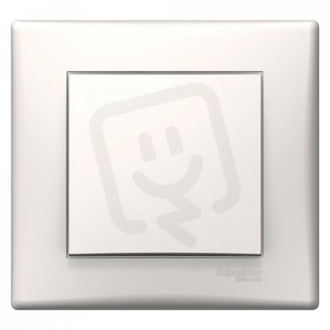 Sedna Ovládač tlačítkový, řazení 1/0, Cream SCHNEIDER SDN0700223