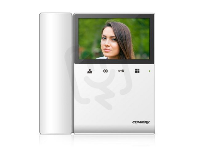 Commax 0109-402 CDV-43K2 bílý-videotelefon 4,3'', CVBS, s