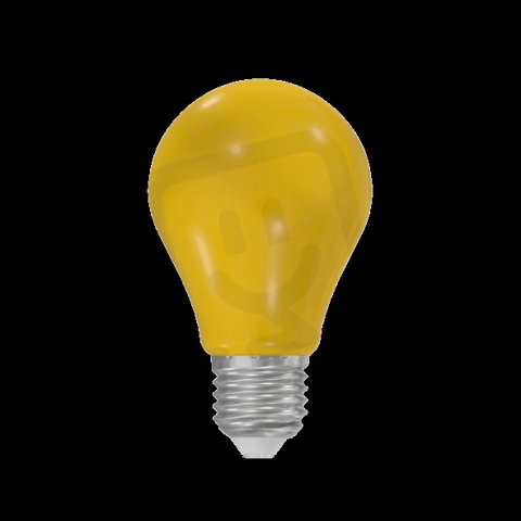 Barevná žárovka LED A60 230-240V 1W COLOURMAX E27 ORANŽOVÁ NBB 250656050