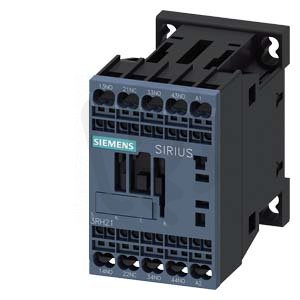 pomocný stykač, 3 NO + 1 NC, AC 220 V, 50/60 Hz, SIEMENS 3RH2131-2AN20