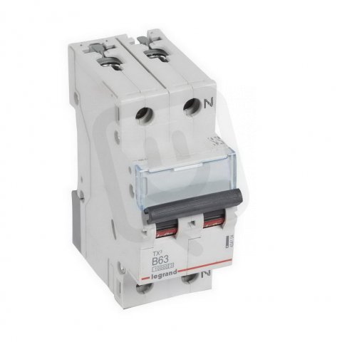 TX3 JISTIČ, 1+N PÓLOVÝ, CHAR. B, 63A 10000A LEGRAND 404104