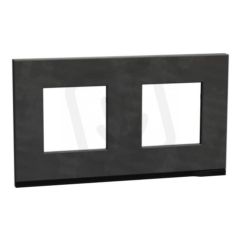 Unica Pure Krycí rámeček dvojnásobný, Slate SCHNEIDER NU600487