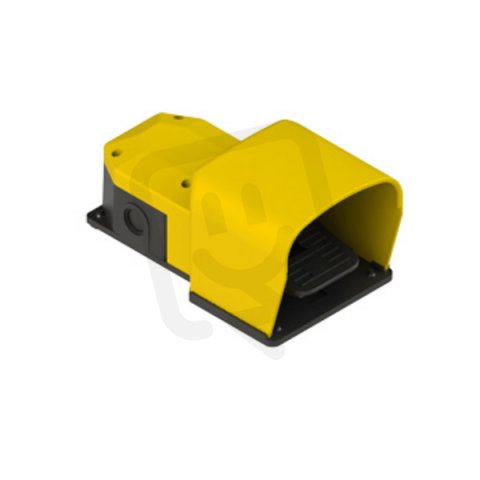 Nožní spínač PX10310, žlutý, IP53, (1NO+1NC) PIZZATO PX10310