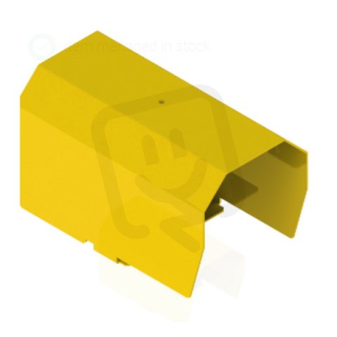 PIZZATO ochranný ocelový kryt nártu pro PA, žlutý