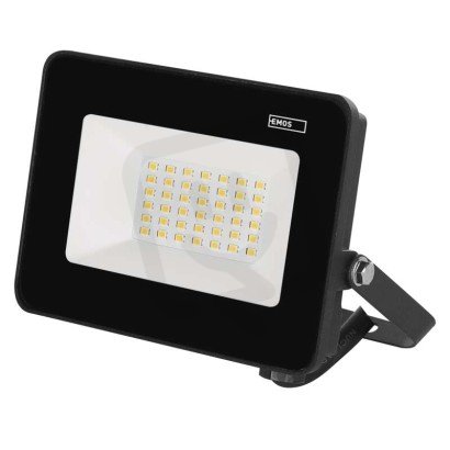 LED reflektor SIMPO 30W, černý, neutrální bílá EMOS ZS2232