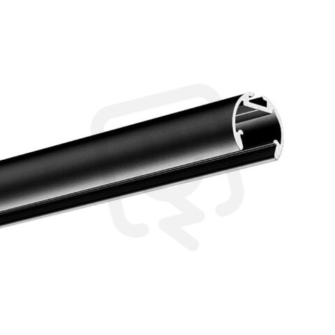 LED hliníkový profil KLUŚ OLEK černá 3m /B8505K7_3m/ ALUMIA A08505A07_3