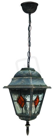 Monaco E27 1x 60W IP43 antická zlatá RABALUX 8184
