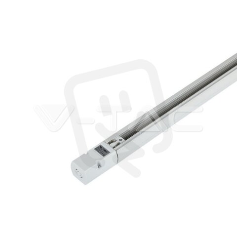 1 Meter White 4 Core Track,