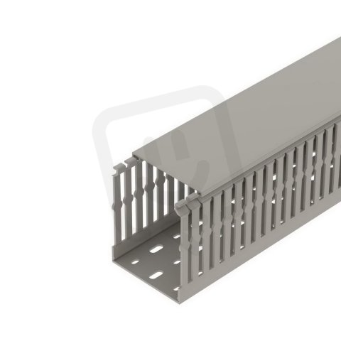 OBO CABLIX 10080 S Propojovací kanál CABLIX 100x80x2000 kamenná šeď