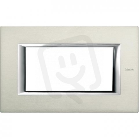 Legrand HA4804XC BTAX RÁMEČEK 4M HLIN.BROUŠENÝ