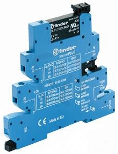 Finder 39.30.0.125.8240 MasterPLUS, 1Z/2A/230V AC, 125V AC/DC, SSR