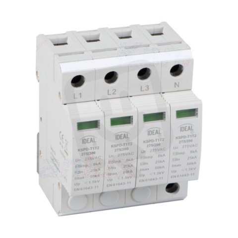 Přepěťová ochrana KSPD-T1+T2 275/200 KANLUX 36316