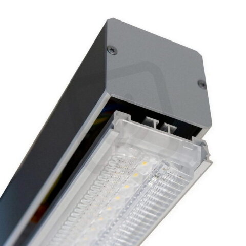 Systém MODUS TS, svetelná jednotka 2000, délka 1421mm, elox, LED 840, nestmív.