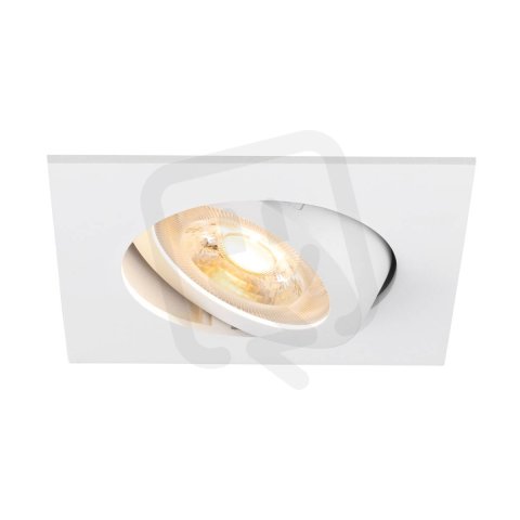 NEW TRIA 68 stropní vestavné svítidlo čtvercové max. 10W GU10 bílá SLV 1007371