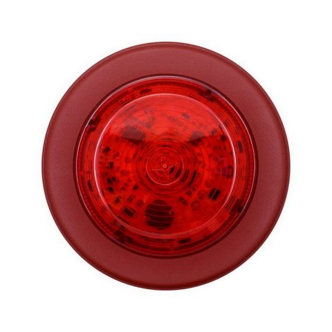 SOL/RL/R/D SOLISTA Maják Solista hluboká základna červený kryt červený maják